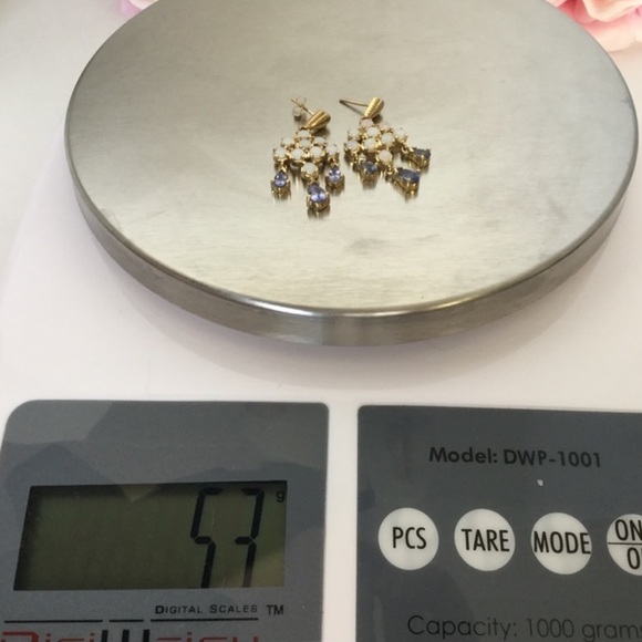 10k Chandelier Earrings - Picture 2 of 6